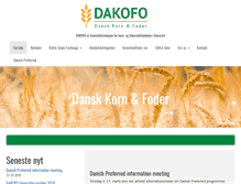 Tablet Screenshot of dakofo.dk